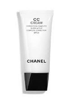 Chanel cc cream complete correction spf50 тон 40 30мл