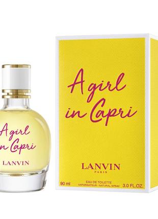 Lanvin a girl in capri туалетная вода (тестер) 90мл