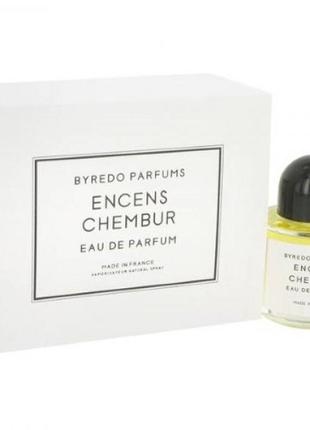 Парфюмированная вода byredo encens chembur 100мл