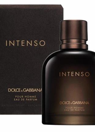 Dolce&gabbana d&g pour homme intenso парфюмированная вода 125мл