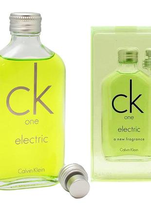 Calvin klein ck one electric туалетная вода 100мл