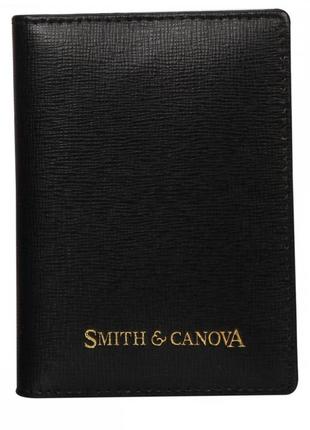 Кардхолдер кожаный smith & canova 28644 amelia (black)