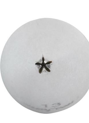 Sdi насадка на кондитерский шприц из нержавеющей стали маленькая звезда закрытая 1мм2 фото
