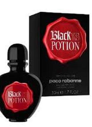 Paco rabanne black xs potion for her туалетна вода 80мл