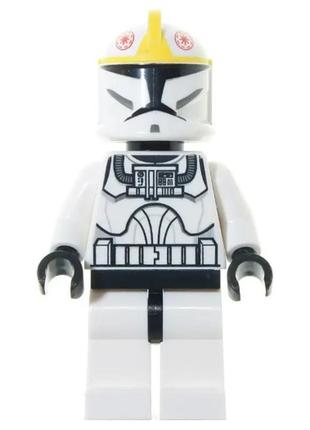 Лего фігурка зоряні війни/star wars — лего мініфігурка клон пілот