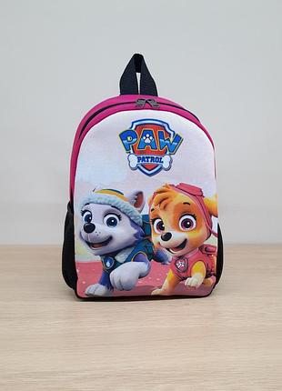 Дошкольный детский рюкзак розовый щенячий патруль paw patrol 2-4 лет скай еверест
