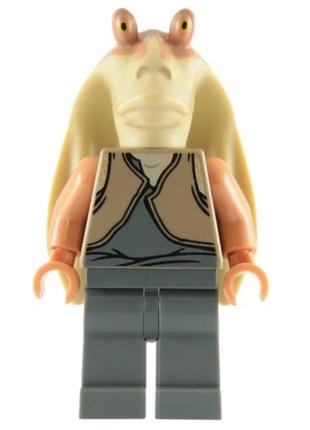Лего фігурка зоряні війни/star wars — лего мініфігурка джа-джа бінкс