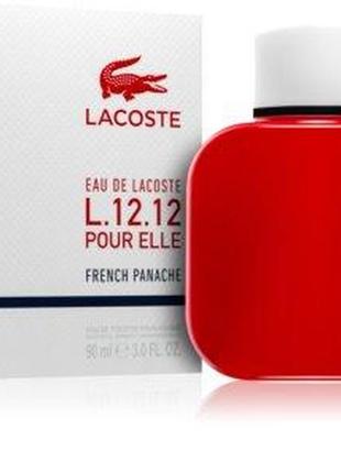 Lacoste eau de lacoste l.12.12 pour elle french panache туалетная вода (тестер) 90мл