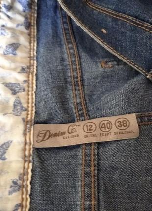 Джинсовая мини юбка denim со2 фото