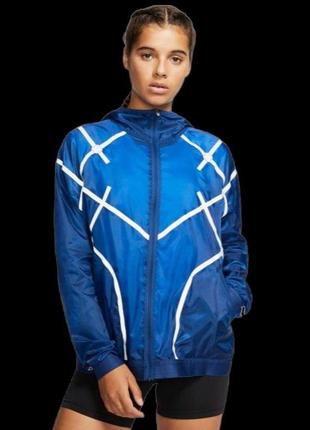 Женская ветровка nike city ready women's hooded running jacket