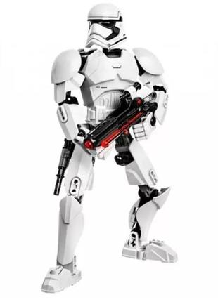 Лего фігурка зоряні війни/star wars — велика фігурка штурмовик першого порядку