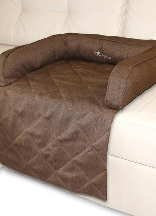 Диван лежак для собак и кошек sofa bed gold