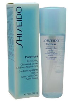 Shiseido shiseido pureness refreshing cleansing water oil-free вода для обличчя освіжаюча, очищаюча для всіх типів шкіри