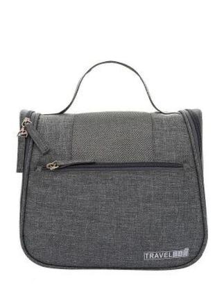 Дорожній підвісний органайзер для косметики travel bag grey