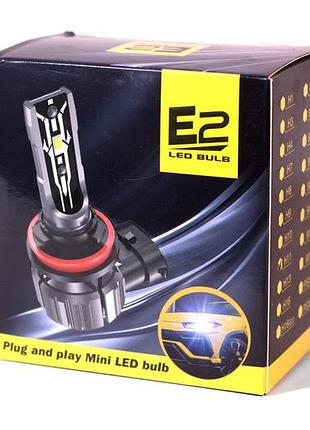 Комплект светодиодных ламп starlight e2 hb3 9-18v 36w p20ds chip 3570 6500k3 фото