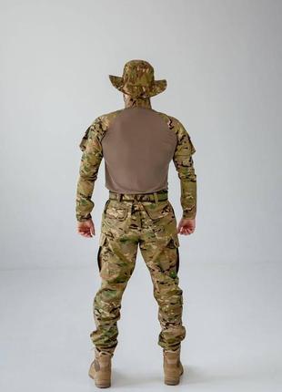 Военная тактическая форма мультикам рип стоп multicam боевой костюм форма одежда камуфляжная всу2 фото