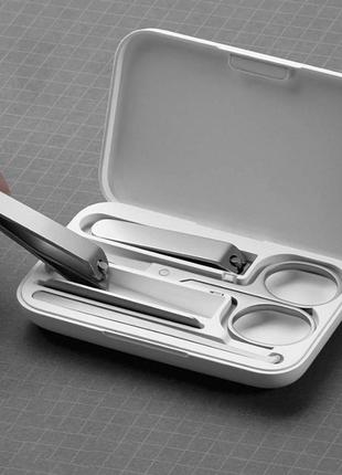 Маникюрный набор xiaomi в футляре 5 предметов xiaomi mijia nail clipper five piece set mjzjd002qw original3 фото