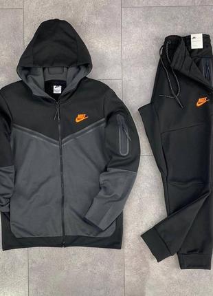 Спортивный костюм nike tech fleece/пухля костюм найк3 фото