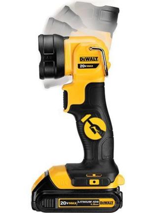 Ліхтар акумуляторний dewalt 18,0в (dcl040)2 фото