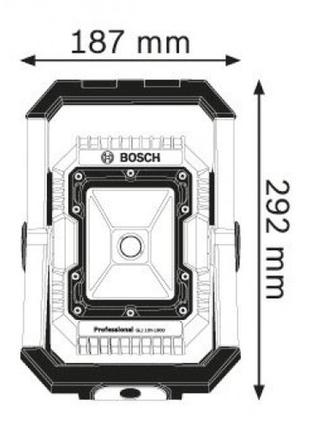 Акумуляторний ліхтар bosch gli 18v-1900 professional (0601446400)2 фото