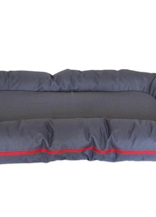 Лежак для собак ponton hard gray вологостійкий двосторонній м - 80х60х10см3 фото