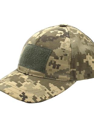Тактическая кепка пиксель мм14 всу военная форменная бейсболка камуфляжная армейская с...