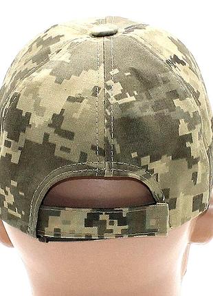 Тактическая кепка пиксель мм14 всу военная форменная бейсболка камуфляжная армейская с...