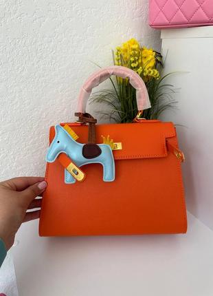 Сумка в стилі hermes kelly, люкс🌟🌟🌟