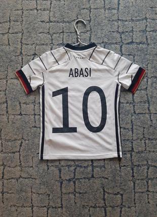 Домашня ігрова футболка збірної німеччини 20/21 7-8 років | germany home perfomance adidas eh61032 фото