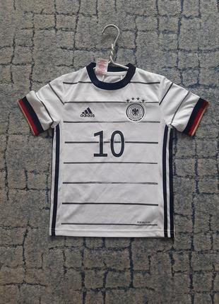 Домашня ігрова футболка збірної німеччини 20/21 7-8 років | germany home perfomance adidas eh6103