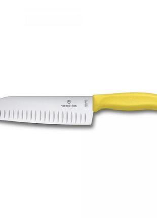 Кухонний ніж victorinox swissclassic santoku, 17 см (vx68526.17l8b)