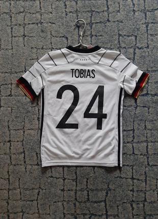 Домашня ігрова футболка збірної німеччини 20/21 9-10 років | germany home adidas eh61032 фото