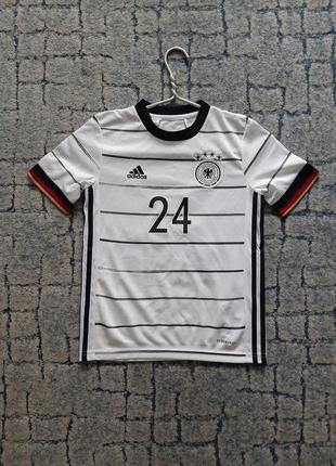 Домашняя игровая футболка сборной ниндзя 20/21 9-10 лет  ⁇  germany home adidas eh6103