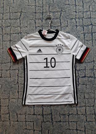 Домашняя игровая футболка сборной ниндзя 20/21 9-10 лет  ⁇  germany home adidas eh6103