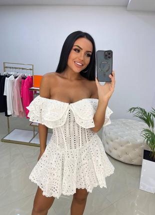 Платье из прошвы люкс 🎀🎀🎀