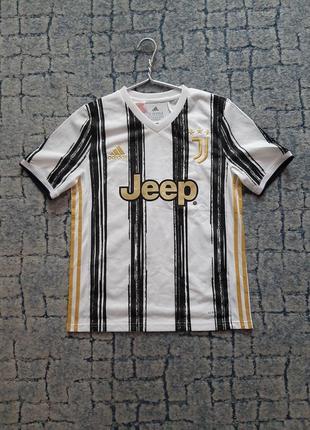 Домашня ігрова футболка ювентус 20/21 13-14 років (s) | juventus home jersey adidas el99001 фото