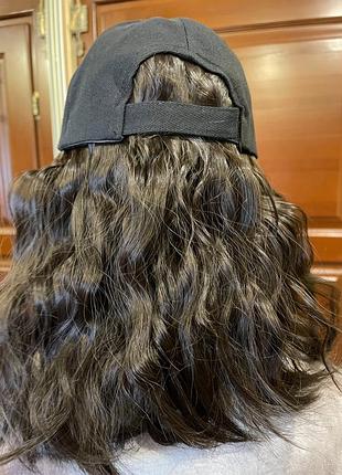 Кепка с волосами ,парик,шиньон