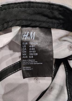 Кепка, бейсболка h&amp;m, р. 110/1285 фото