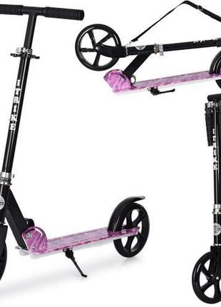 Двоколісний самокат складний itrike sr 2-010-2-wp3