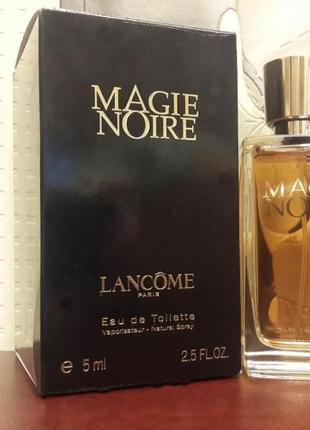 Lancome magie noire винтаж💥original edt 4 мл распив аромата затест1 фото