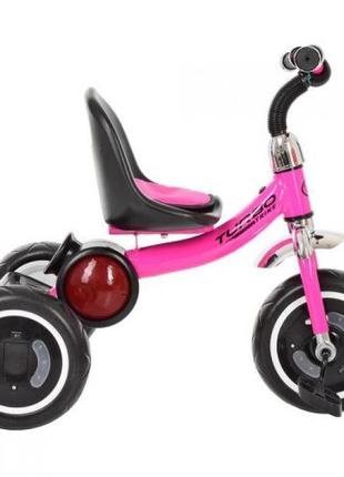 Велосипед триколісний turbotrike m 3650-m-2 рожевий1 фото
