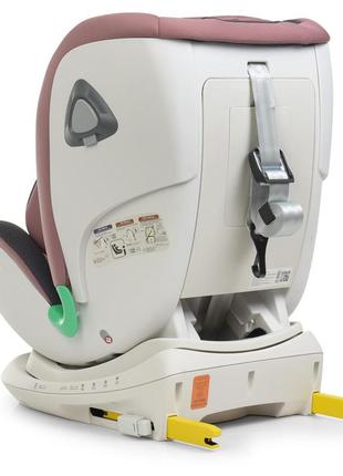 Автокресло el camino me 1081 i-trust isofix pale pink, розовый, группа 1+2+3