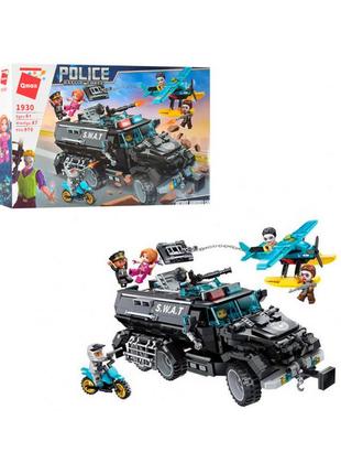 Конструктор qman військовий джип  , 970 деталей