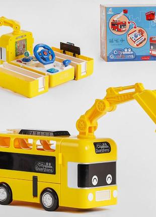 Машинка трансформер ігрове кермо 265-2, світло, звук