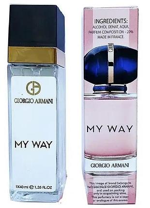 Жіноча парфумована вода giorgio armani my way 40 мл