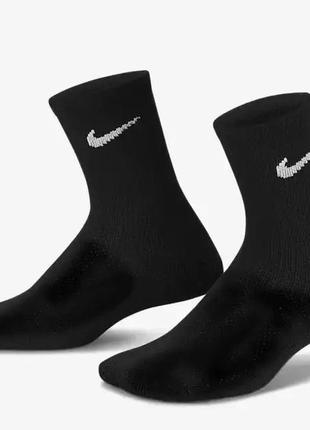 Жіночі шкарпетки nike classic 36-40 black чорні високі демісезонні шкарпетки найк