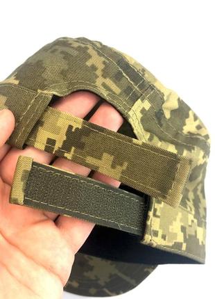 Кепка военная пиксель зсу с кокардой немка полевая камуфляжная мм14 армейская8 фото