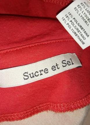 Натуральное стройнящее моделирующее платье, лиоцелл, sucre et sel 4