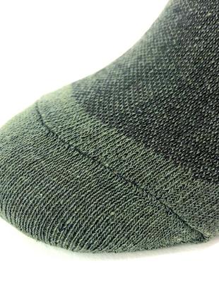 Набір літні тактичні шкарпетки зсу 5 пар 41-45 хакі герб армійські носки військові високі6 фото