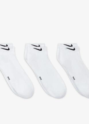 Короткие мужские носки nike stay cool комплект 5 пар 41-45 летние спортивные носки найк4 фото